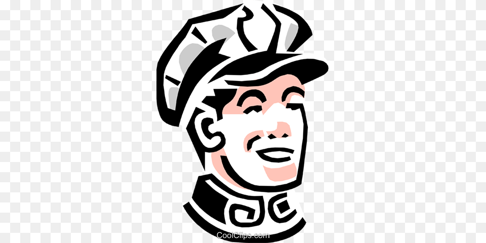 Service Industry Man Royalty Vector Clip Art Illustration, Stencil, Captain, Officer, Person Free Png