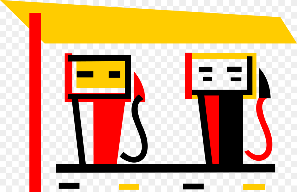 Service Station Gas Pump And Hose Free Transparent Png