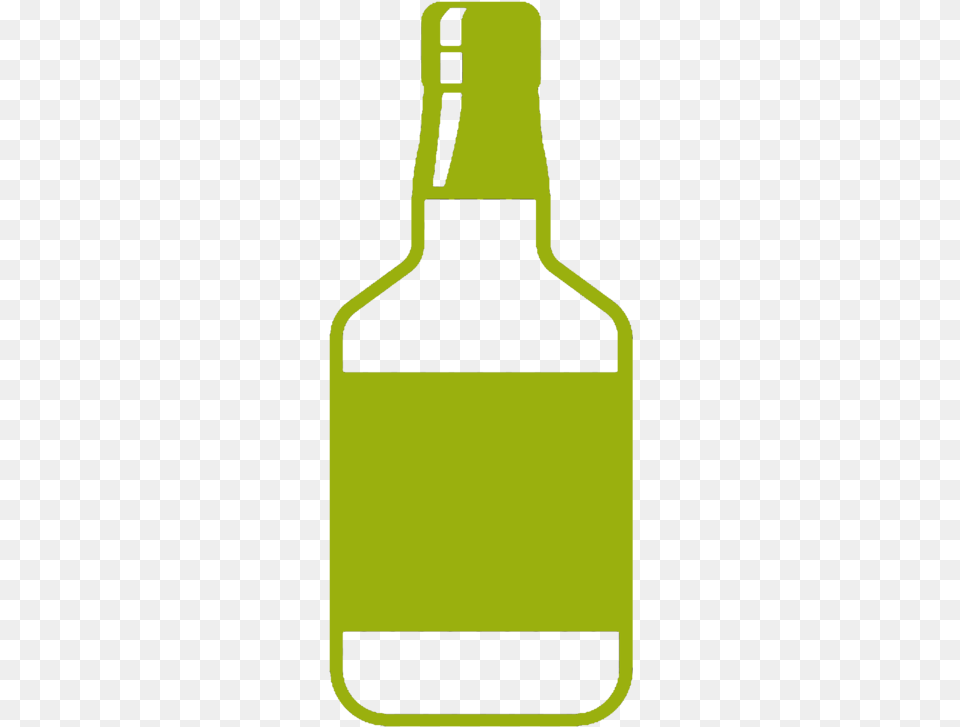 Services Amp Amenities Symbol Glass Bottle, Alcohol, Beverage, Liquor, Wine Free Png Download