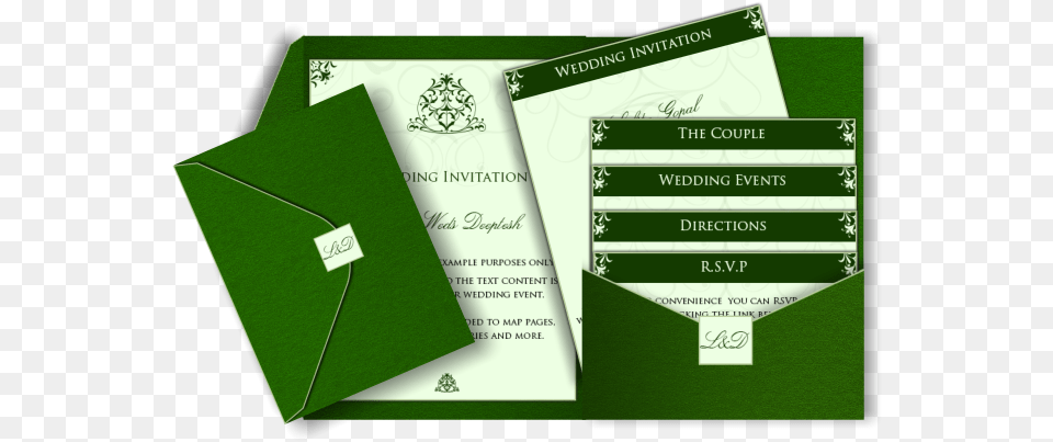 Services Green Invitation Card Design, Advertisement, Poster, Envelope, Mail Png Image
