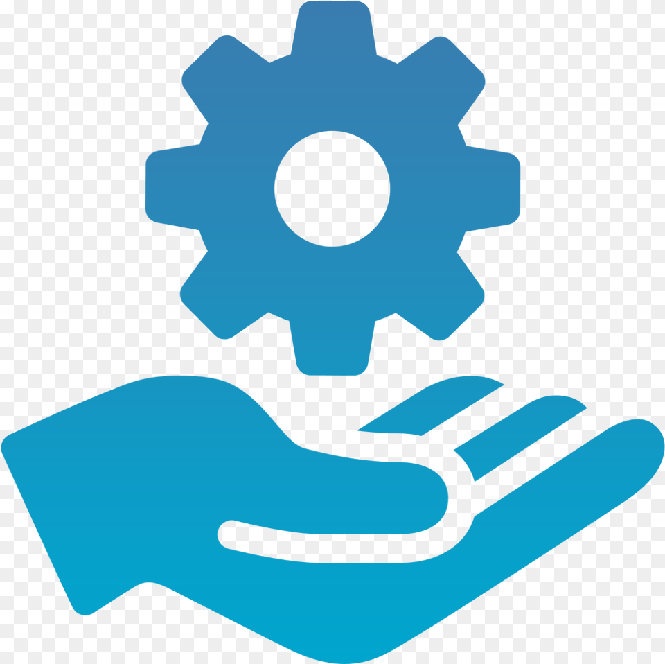 Services Icon Font Awesome, Machine, Gear, Person Free Transparent Png
