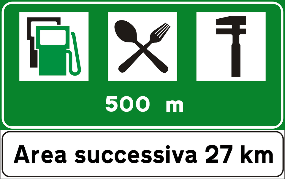 Services In Motorway Service Area Clipart, Cutlery, Fork, Spoon, Sign Free Transparent Png