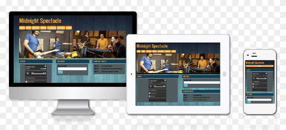 Services Modern Responsive Web Design, File, Person, Guitar, Musical Instrument Free Png