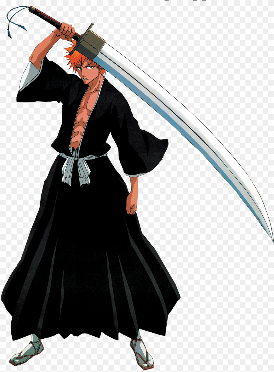 Servidor Bleach Ichigo First Sword, Weapon, Adult, Person, Woman Free Transparent Png