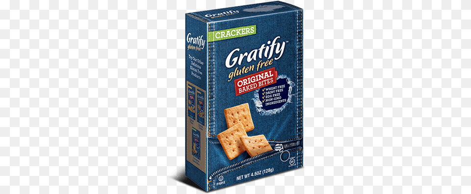 Serving Options Gratify Gluten Crackers Original Baked Bites, Bread, Cracker, Food Free Transparent Png