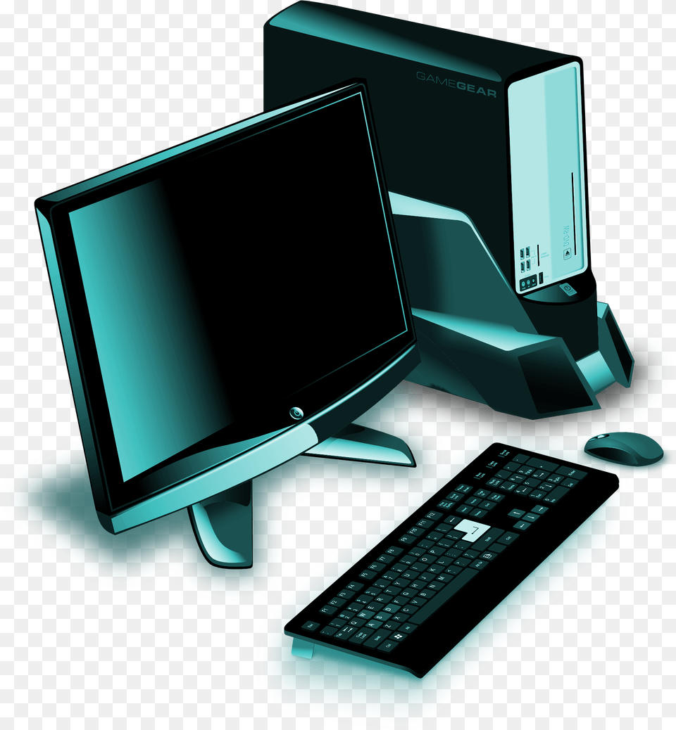 Serving The Southwest Chicagoland Area Gaming Pc Clipart, Computer, Electronics, Hardware, Computer Keyboard Png