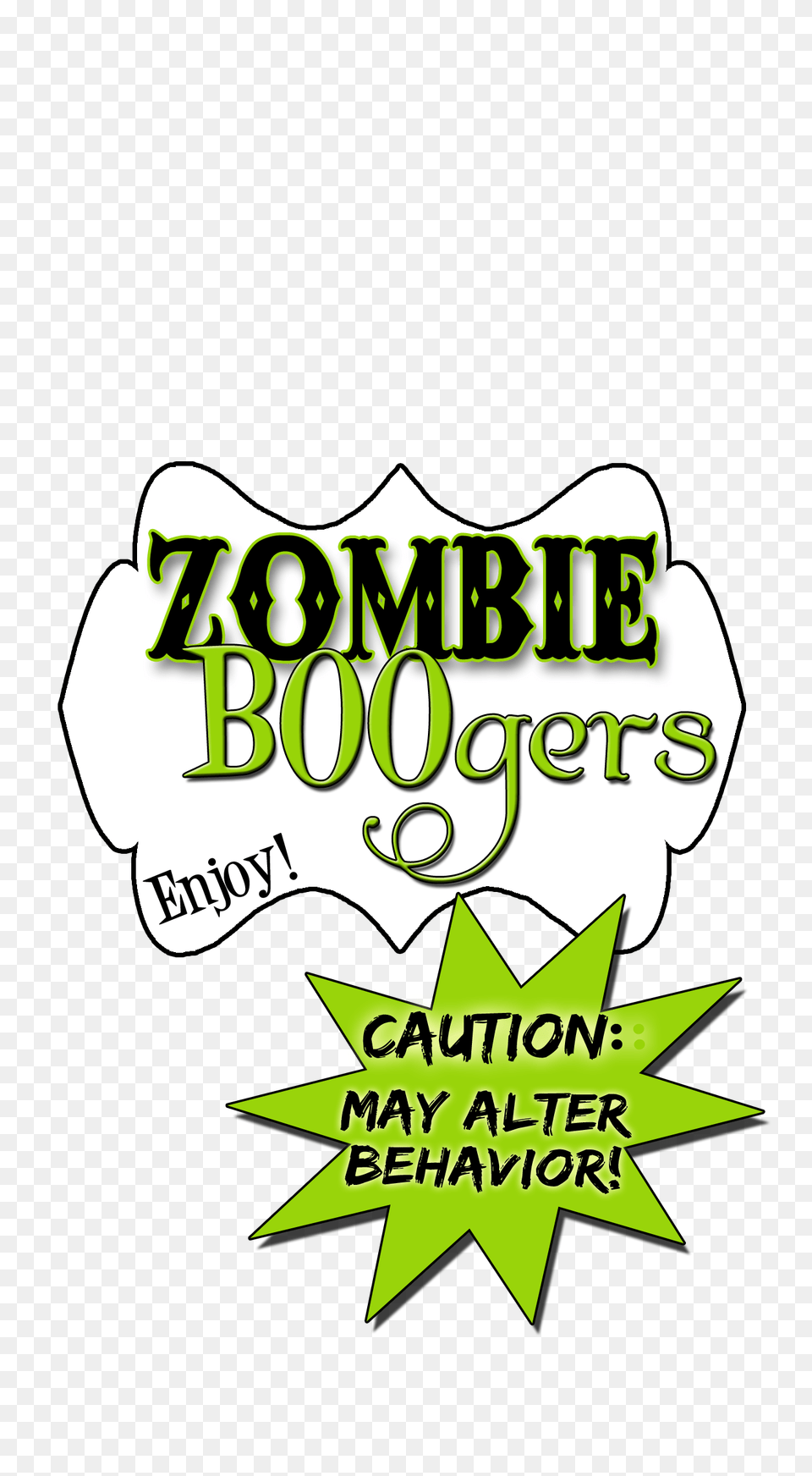 Serving Up Some Zombie Boogers Holiday Halloween Boo, Advertisement, Poster, Logo, Symbol Png Image