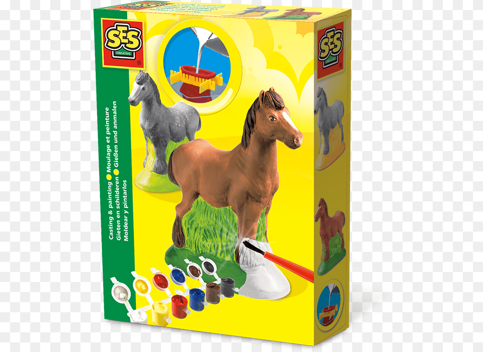 Ses Creative Gieen Und Anmalen Pferd, Animal, Colt Horse, Horse, Mammal Png Image