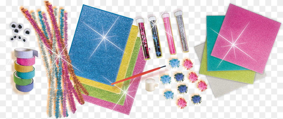 Ses Mega Glitter Handicraft Set Ses Creative Mega Glitter Handicraft Set, Tape, Baby, Person Free Png