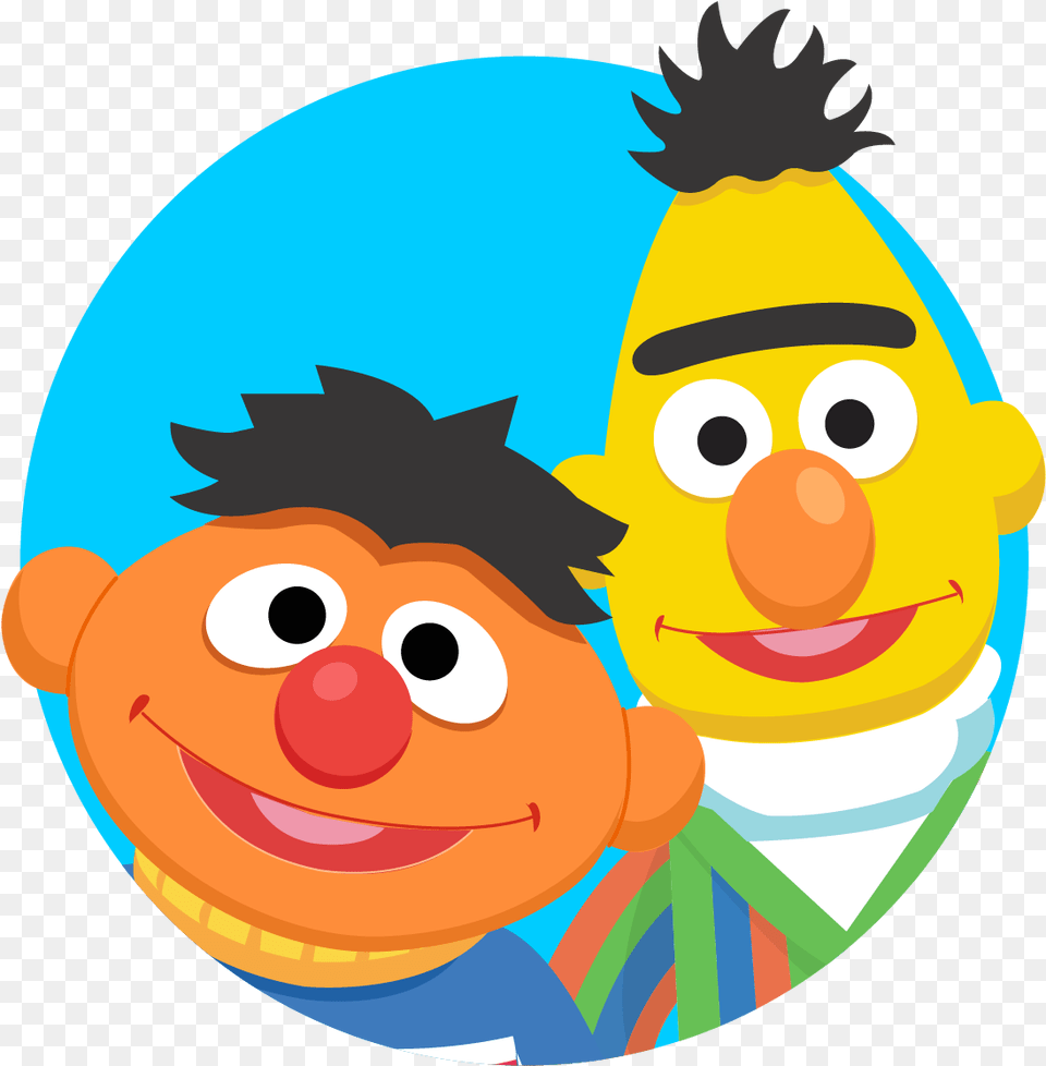 Sesame Street Bert Cartoon Sesame Street, Face, Head, Person, Baby Free Png Download