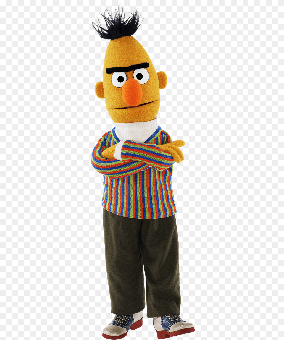Sesame Street Bert Frowning Clip Arts Bert From Sesame Street Frowning, Clothing, Footwear, Shoe, Person Free Png