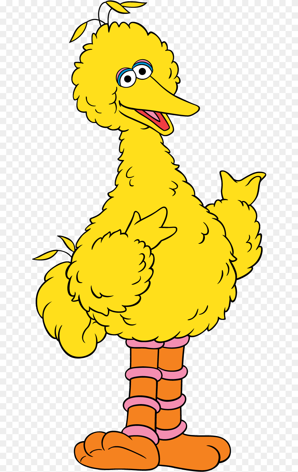 Sesame Street Characters Clipart Sesame Street Big Bird Drawing, Baby, Person, Animal, Beak Free Png Download