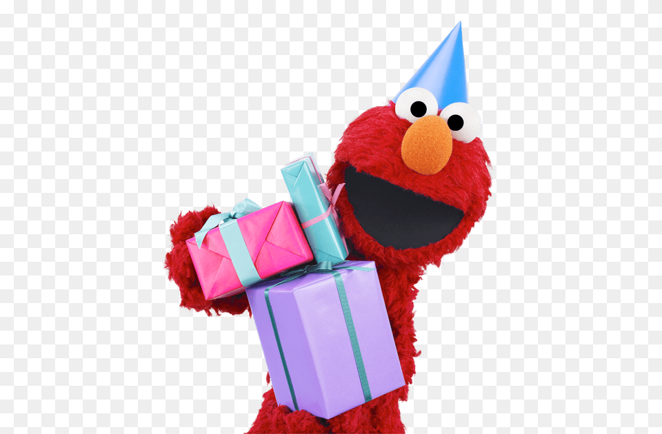 Sesame Street Elmo With Gifts Accessories, Bag, Clothing, Handbag Free Transparent Png