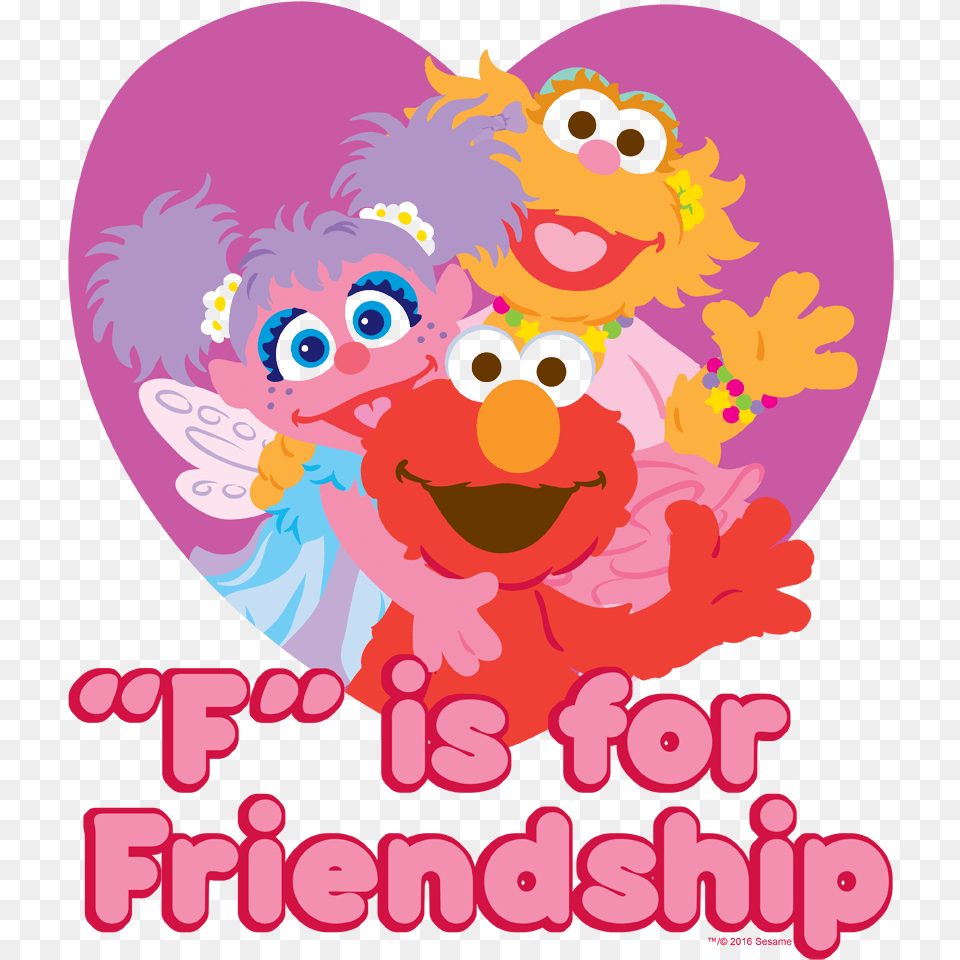 Sesame Street Friendship Baby Bodysuit Sesame Street, Art, Graphics, Animal, Bear Png