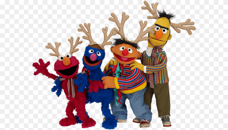 Sesame Street Happy Holidays, Baby, Person, Mascot, Clothing Free Transparent Png