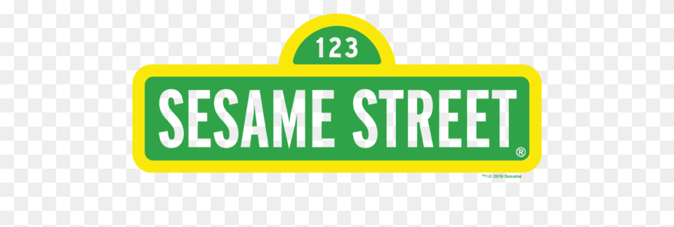 Sesame Street Logo Mens Regular Fit T Shirt, Scoreboard, License Plate, Transportation, Vehicle Free Png Download