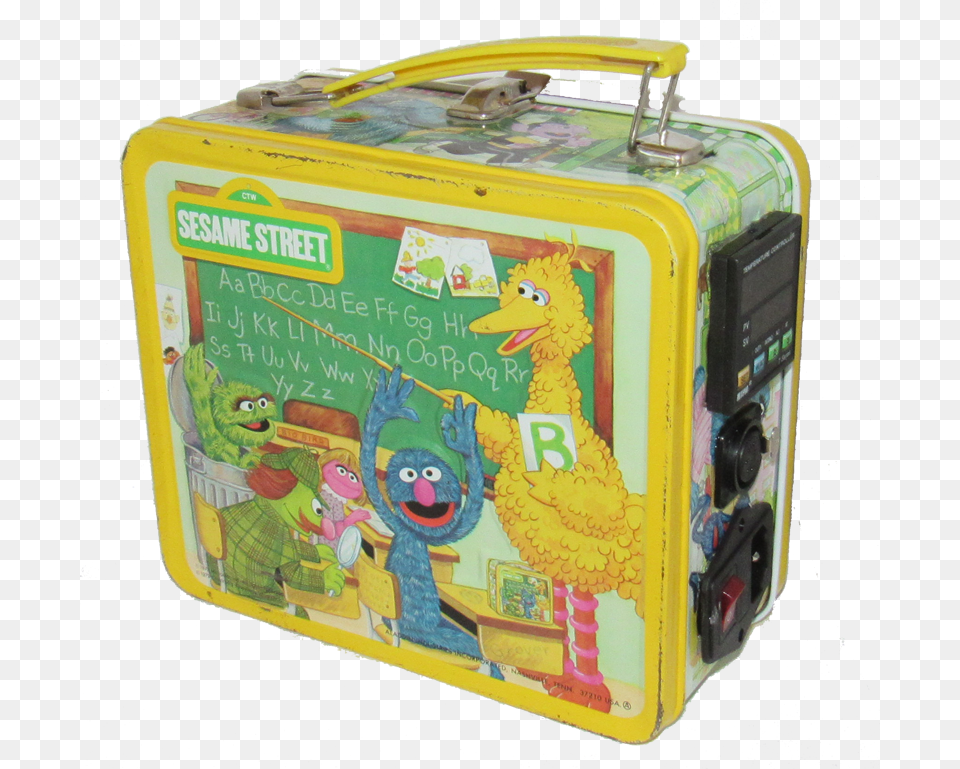 Sesame Street Lunch Box Enail Portable E Nail Cup, Baby, Person, Face, Head Png Image