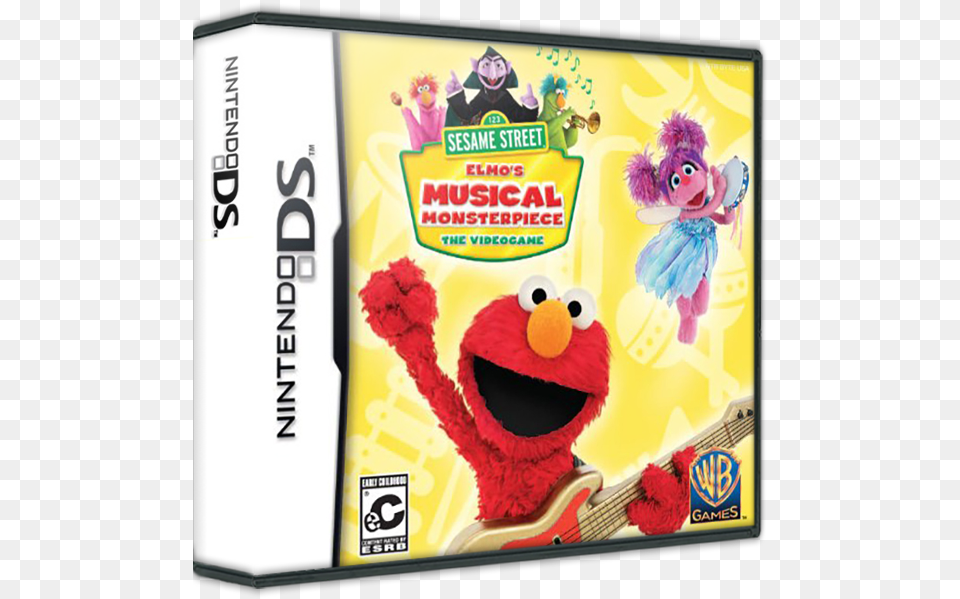 Sesame Street Nintendo Ds, Advertisement, Plush, Person, Toy Free Png