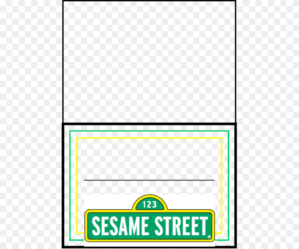 Sesame Street Party Ideas Sesame Street Sign Blank, Logo Free Png