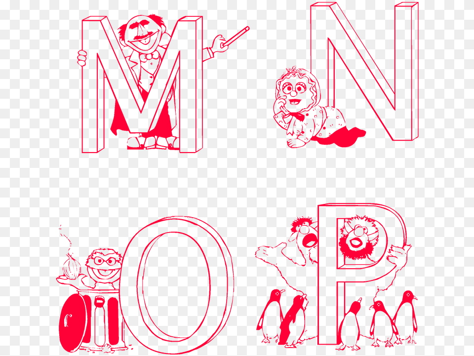 Sesame Street Printable Flash Cards Sesame Street Alphabet Coloring Pages, Light, Person, Art, Neon Png