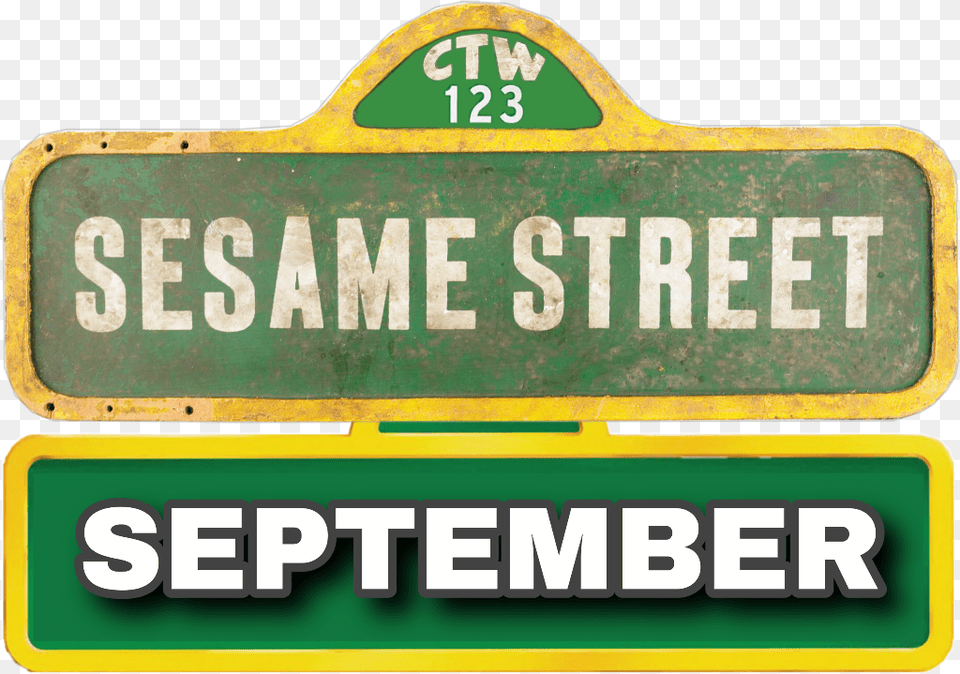 Sesame Street Sesamestreet Http Signage, Sign, Symbol, License Plate, Transportation Free Transparent Png