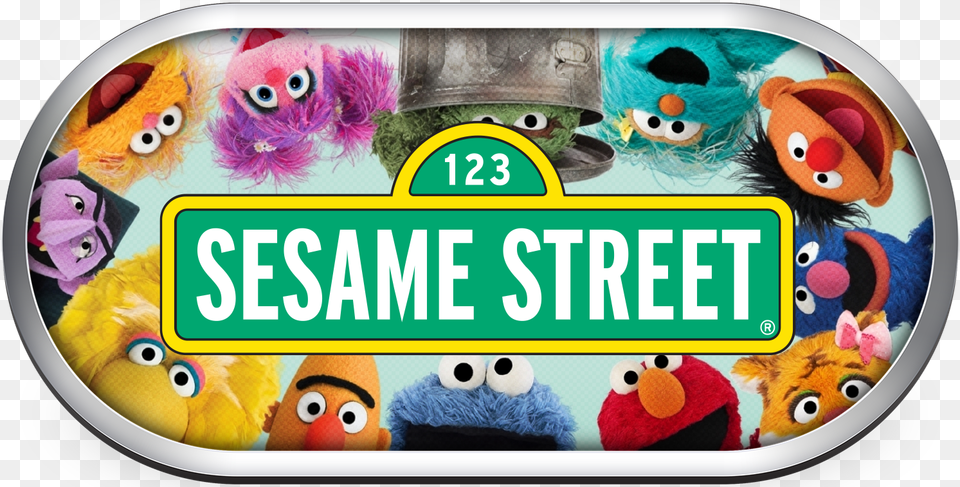 Sesame Street Sign Edible Cake Cupcake Topper Elmo Sesame Street, Plush, Toy, Food, Lunch Png Image