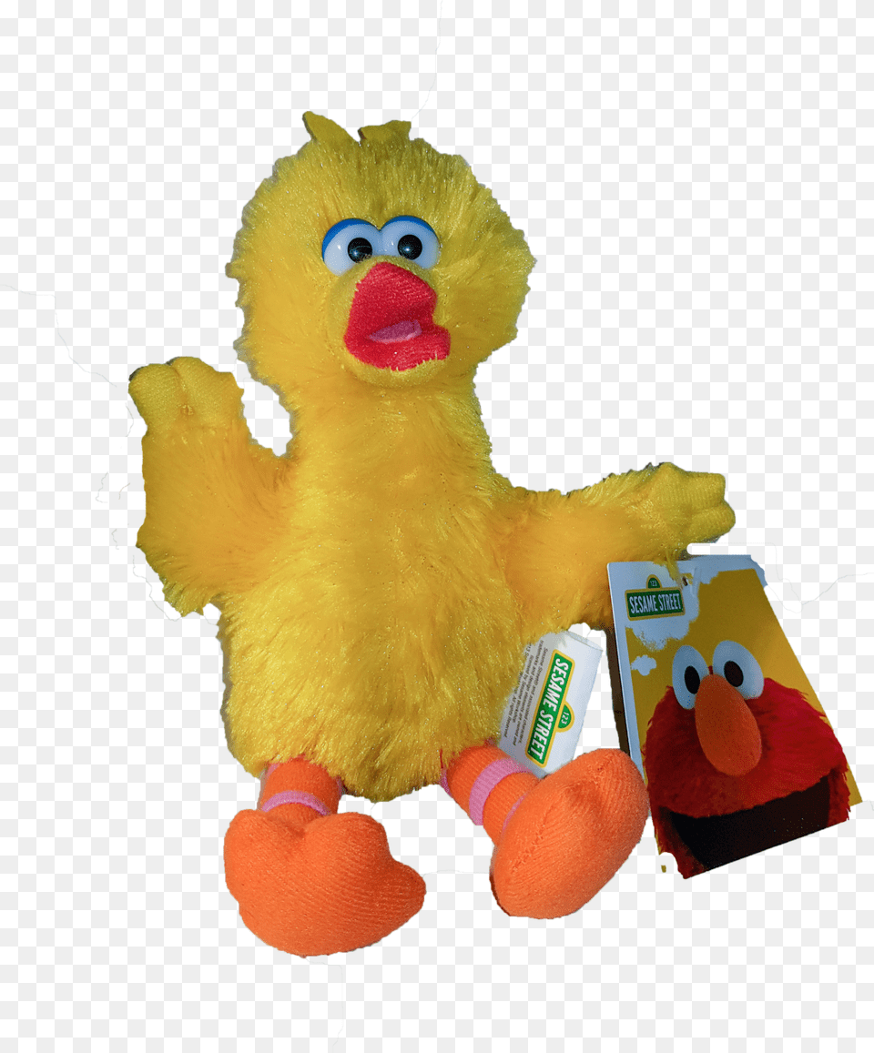 Sesame Street Small Big Bird Plush Toy, Animal Png