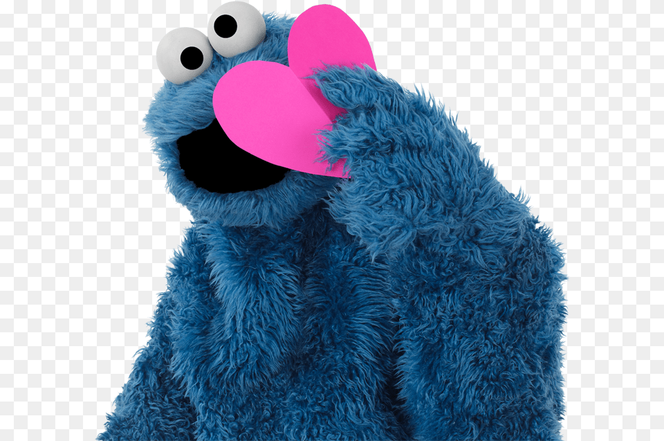 Sesame Street Valentines Day, Plush, Toy Free Png