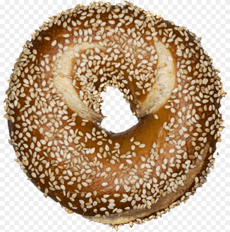 Sesane Bagel, Bread, Food Png