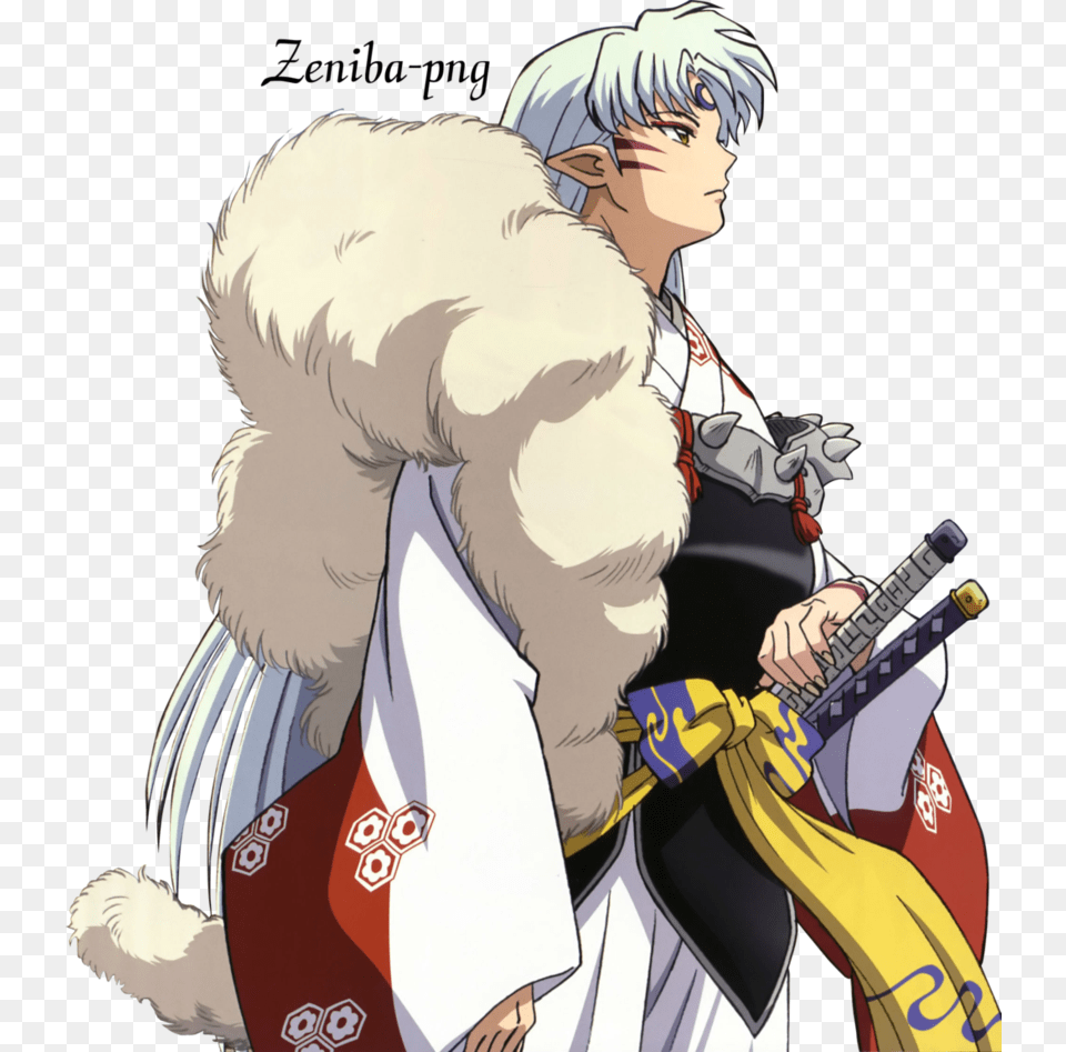 Sesshomaru Sesshomaru Inuyasha Y Kagome, Book, Comics, Publication, Adult Png