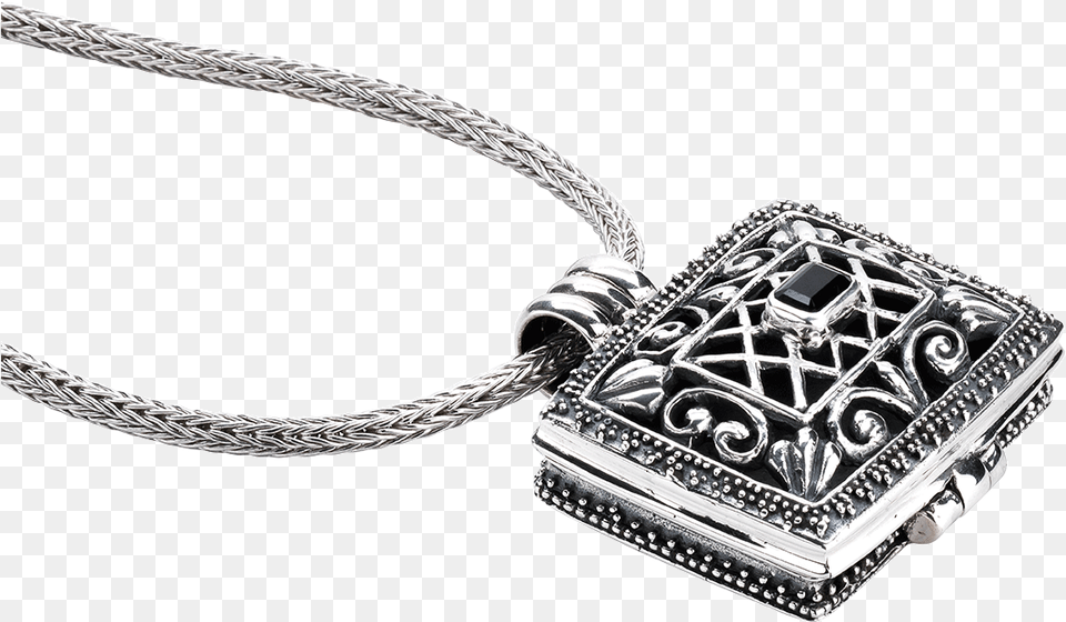 Set Aroma Dream Bali Box Amp Silver Necklace Aroma Sterling Silver Balibox Pendant, Accessories, Jewelry, Locket Free Png Download