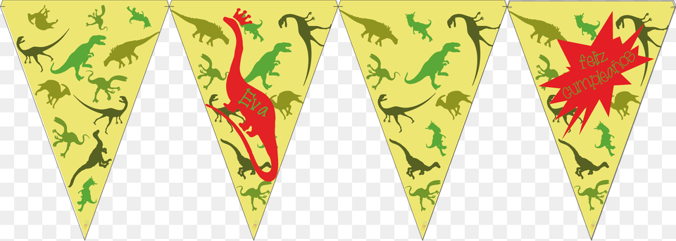 Set Banderas Dinos Flag, Leaf, Plant, Triangle Png Image