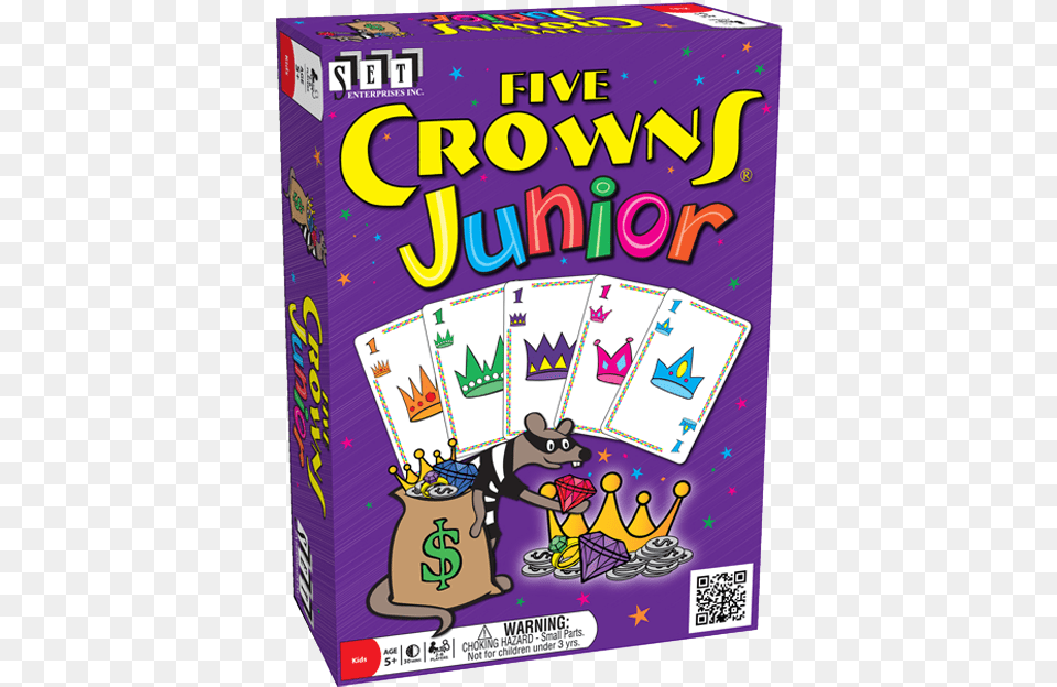 Set Fcj Box Five Crowns, Qr Code Png
