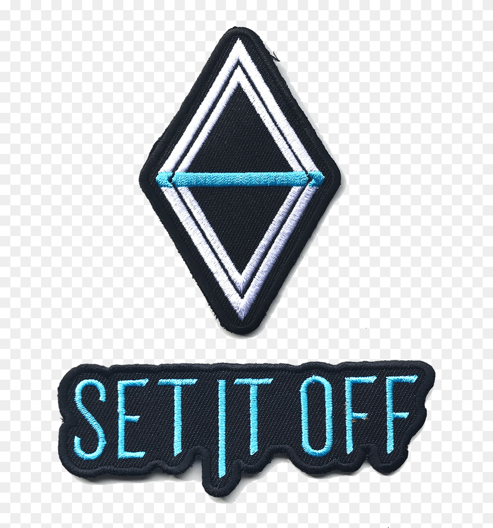 Set It Off Duality Diamond, Logo, Light, Symbol, Badge Free Transparent Png