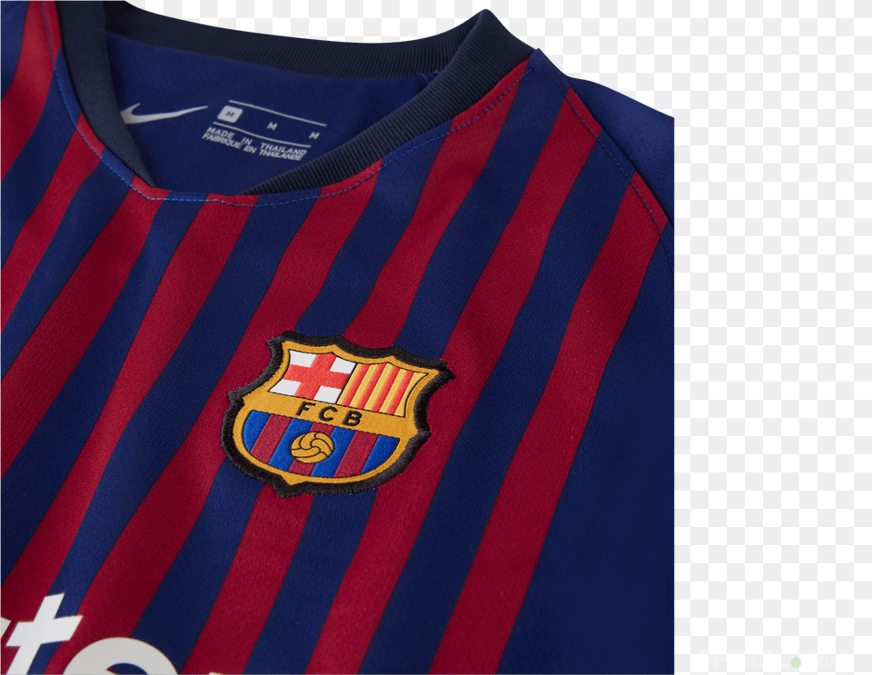 Set Nike Fc Barcelona Little Kid Home 456 Fc Barcelona, Clothing, Shirt, Flag, Jersey Free Transparent Png