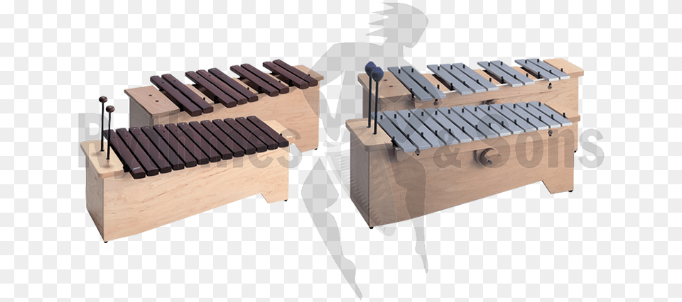 Set Of 1 Xylophone And 1 Metallophone Alto Cadeson, Musical Instrument Png Image