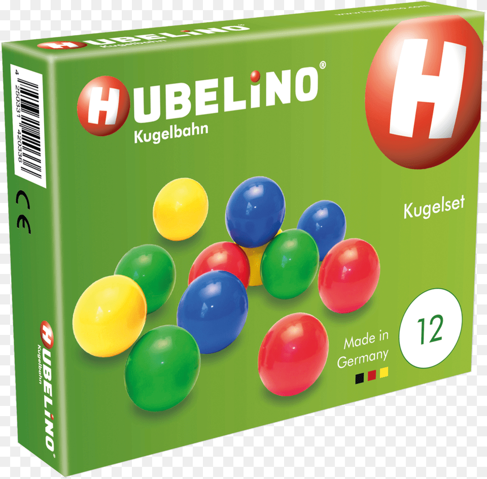 Set Of 12 Marbles Hubelino Marble Run Set Of 12 Marbles Made In Germany, Balloon, Food, Sweets Free Transparent Png