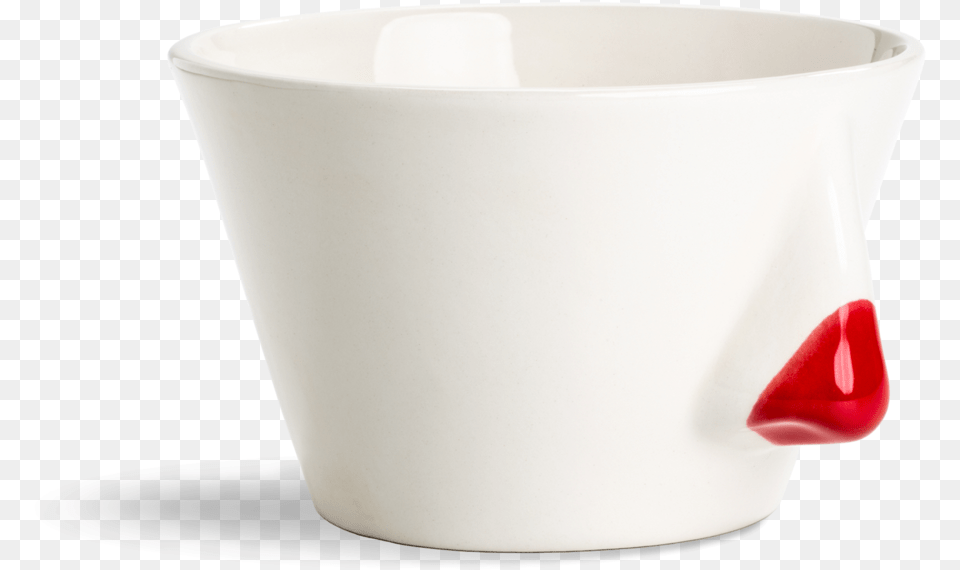 Set Of 2 Red Nose Bowl Naso Homeware House Of Botta Ceramic, Art, Cup, Porcelain, Pottery Free Png Download