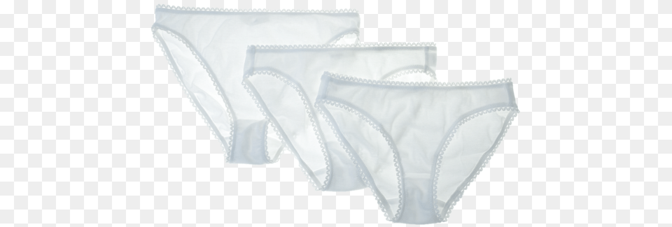 Set Of 3 White Panties, Clothing, Lingerie, Thong, Underwear Free Png