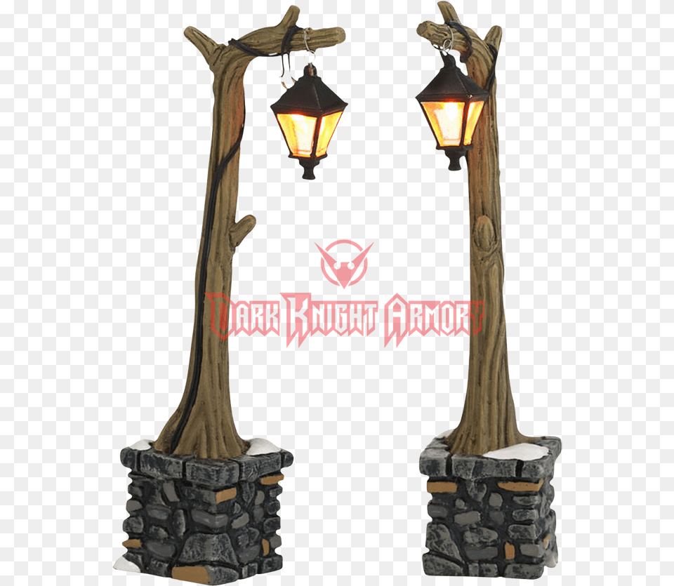 Set Of Department 56 Village Accessories Woodland Lampposts, Lamp, Lamp Post Png Image
