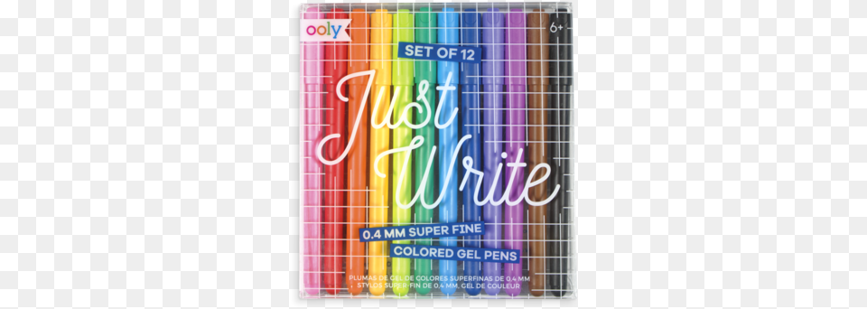 Set Of Just Write Super Fine Colored Gel Pens Ooly Just Write Super Fine Gel Pens, Dynamite, Weapon, Marker Png Image