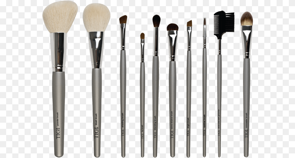 Set Of Makeup Brushes Clip Arts Makeup Brushes Set, Brush, Device, Tool Free Transparent Png