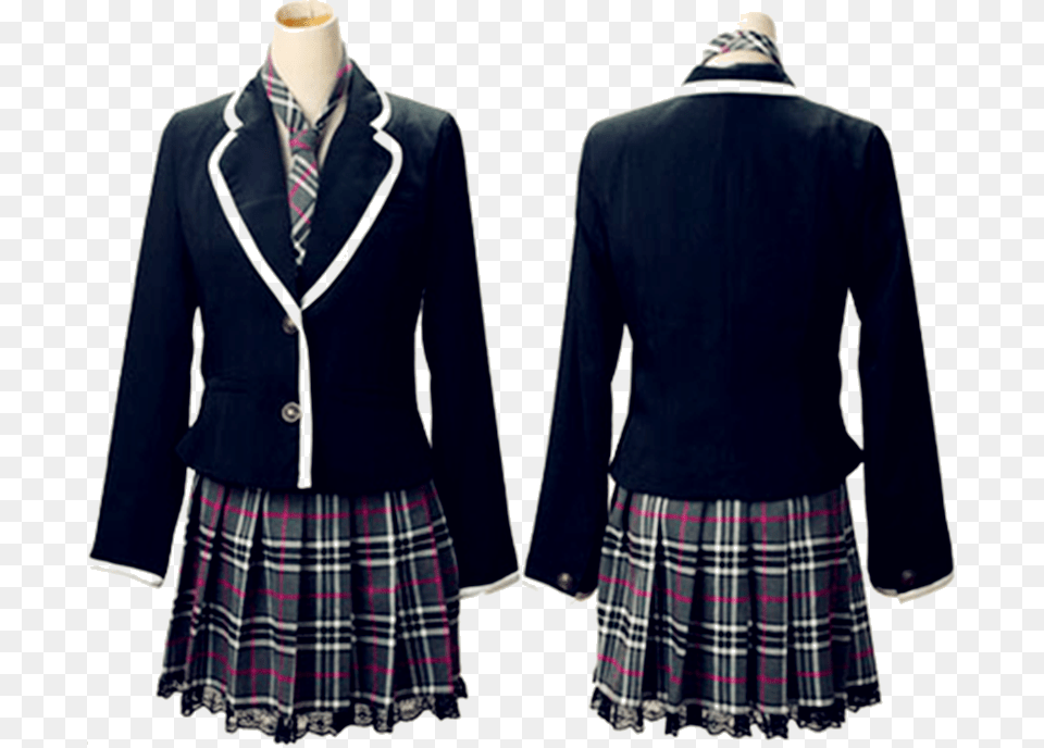 Set Of School Uniform, Blazer, Clothing, Coat, Jacket Free Transparent Png