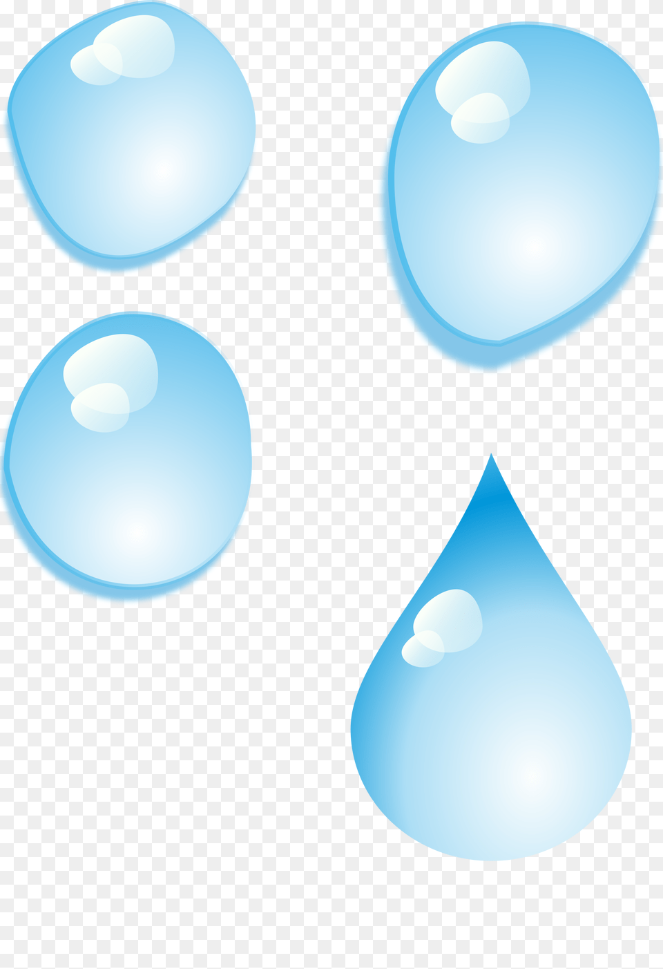 Set Of Water Drops, Droplet, Lighting, Sphere Png