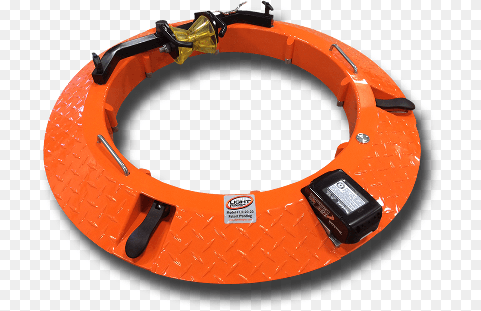 Set Up In Seconds The Light Ring Circle, Clothing, Hardhat, Helmet, Bulldozer Png Image