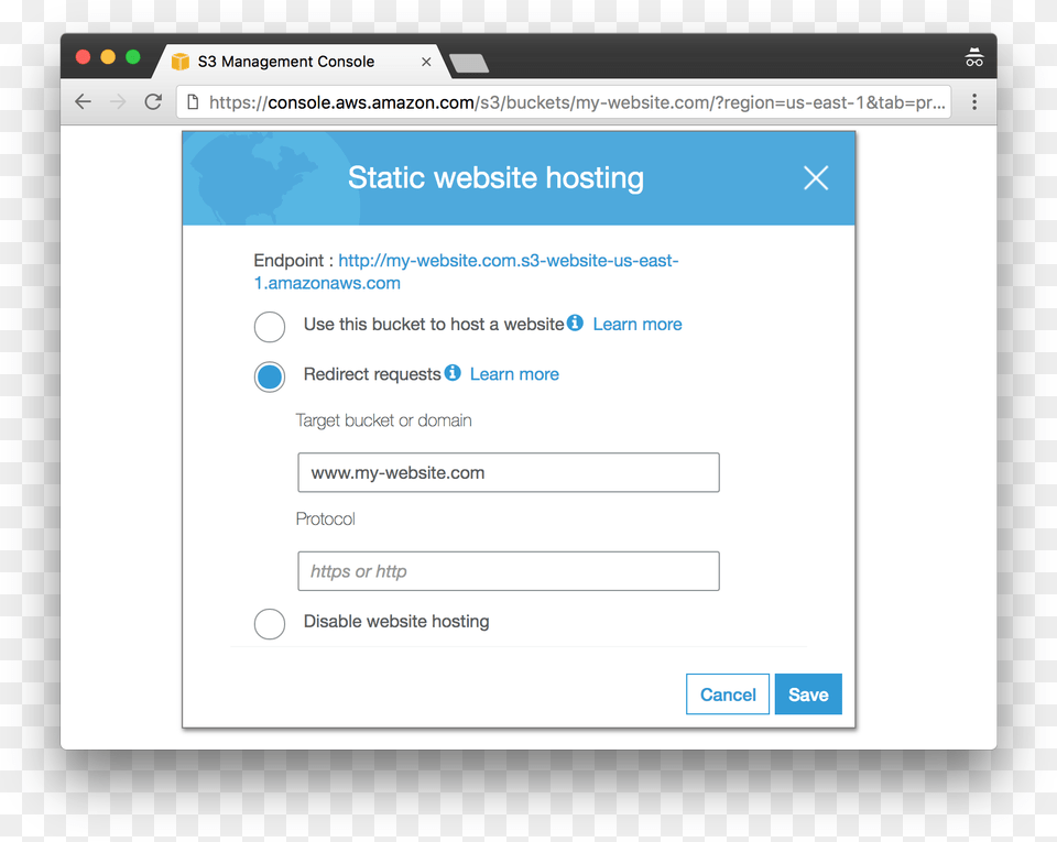 Set Up Redirect S3 Https Static Website, File, Webpage, Text Free Png