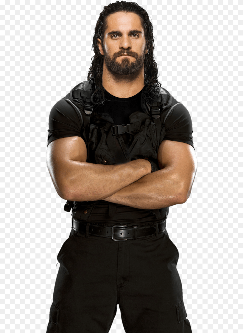 Seth Rollins, Face, Adult, Beard, Person Free Transparent Png
