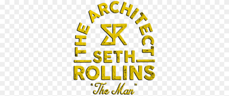 Seth Rollins Embossed Logo Dot, Scoreboard, Text Free Png