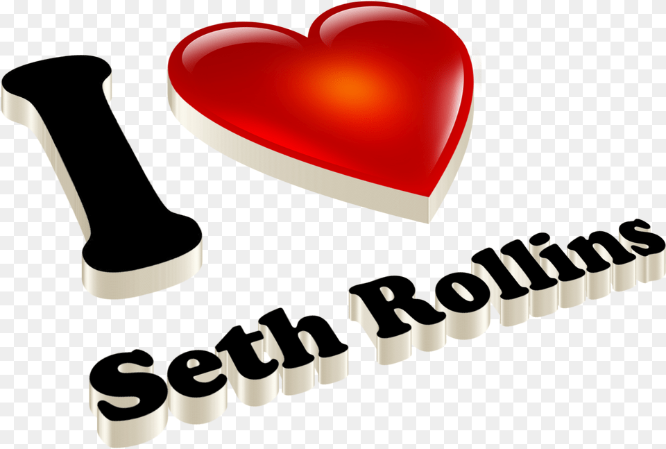 Seth Rollins Heart Name Transparent Png Image
