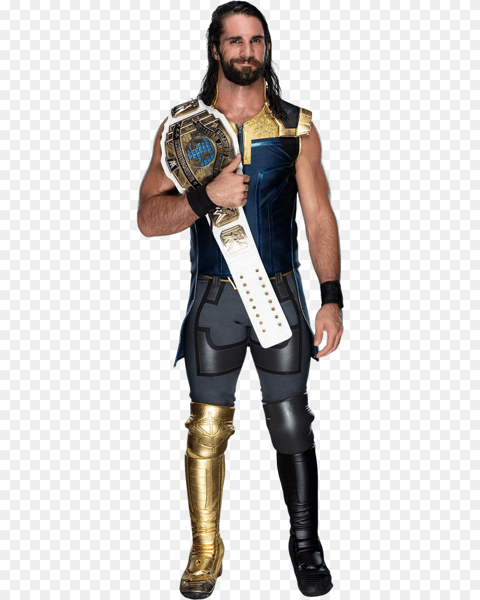 Seth Rollins Ic Champion, Clothing, Costume, Person, Male Png Image